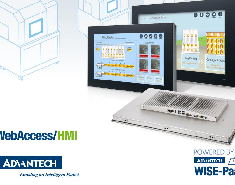 研華ESRP-HMI-PPC3211SW Machine Visualization with 21.5" Compact Touch Panel PC