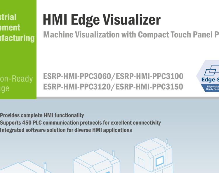 研華ESRP-HMI-PPC3060 Machine Visualization with 6.5" Compact Touch Panel PC