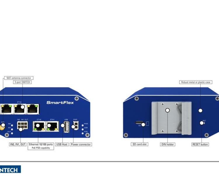 研華BB-SR30019120-SWH SmartFlex、開關(guān)、5E、USB、2I/O、SD、W、PD、W、SL、SWH