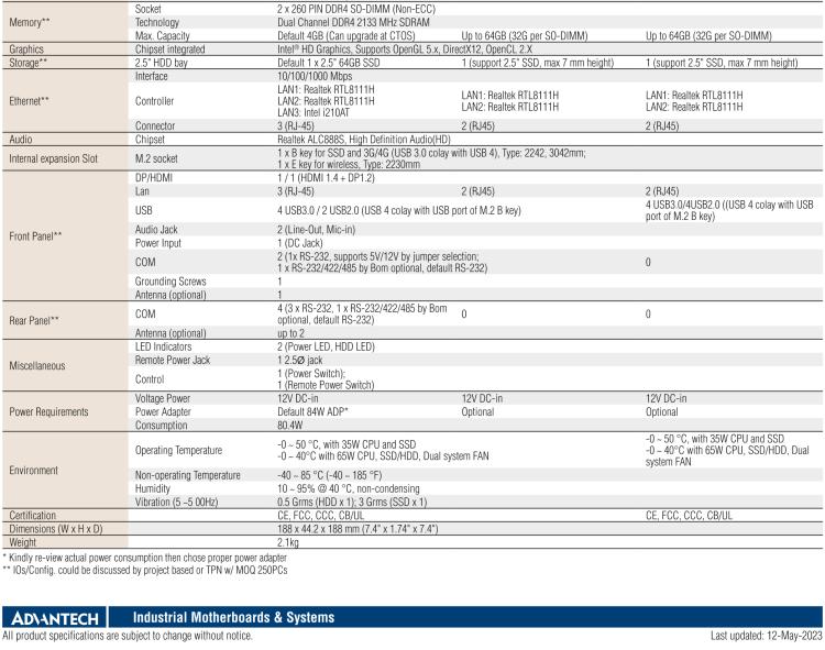 研華EPC-T4286 適配Intel? 第8/9代 Core? i 系列處理器，搭載H310芯片組。1U超薄高度，性能強(qiáng)勁。