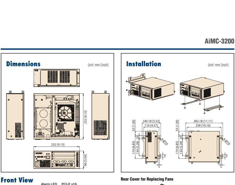 研華AiMC-3200 智能微型工控機(jī)，Intel Core i7/i5/i3 CPU,2 擴(kuò)展槽，250W 80 Plus PSU