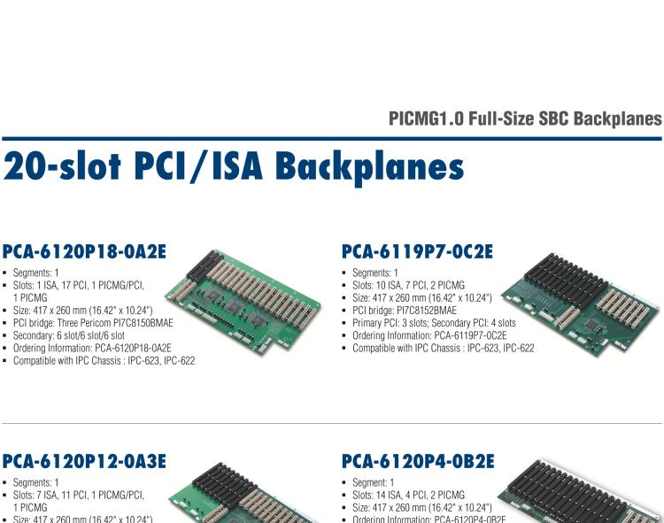 研華PCA-6103P2V-0A2E 1U蝶型底板