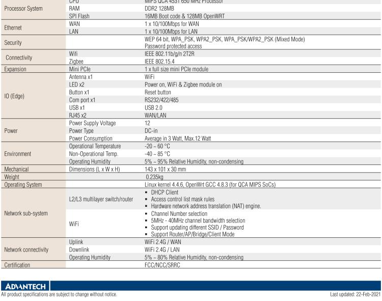 研華WISE-3270 研華EPD電子紙專用工業(yè)網(wǎng)關(guān)，以太網(wǎng)、 WIFI（AP）、4G/LTE，專為智能城市、工業(yè)4.2應(yīng)用而設(shè)計(jì)。