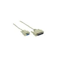 研華BB-232CAM RS232 Serial Cable, DB25 M to DB9 F, 1.8m (6 ft)