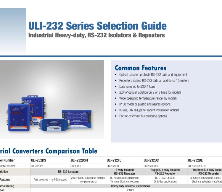 研華BB-9SPOP2 ULI-232DS 9針RS-232隔離器，DB9公頭至DB9母頭，端口供電