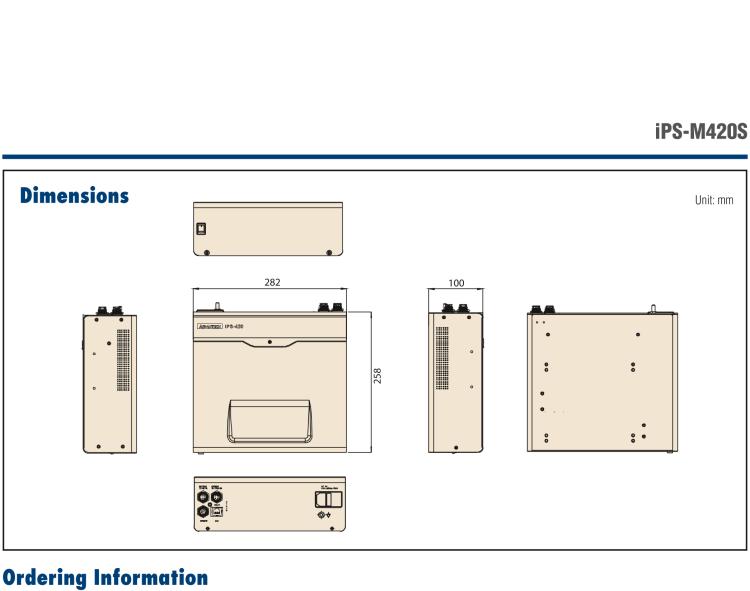 研華iPS-M420S 420Wh Intelligent Power Storage System